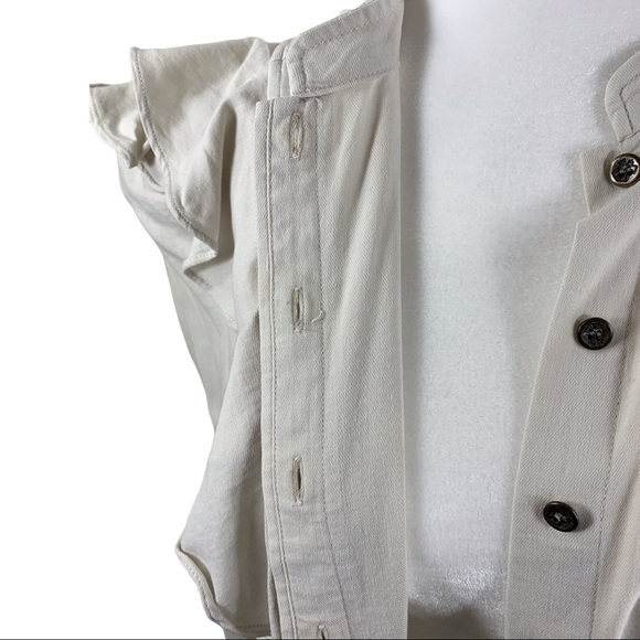 French Connection Ruffle Button Down - Picture 12 of 15